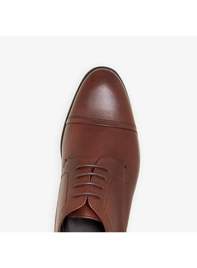 NDURE Men's All-Day Formals | Leather Shoes | Luxury | Comfortable | Lightweight | Trendy Design | Office wear | Breathable | Casuals - Image 4